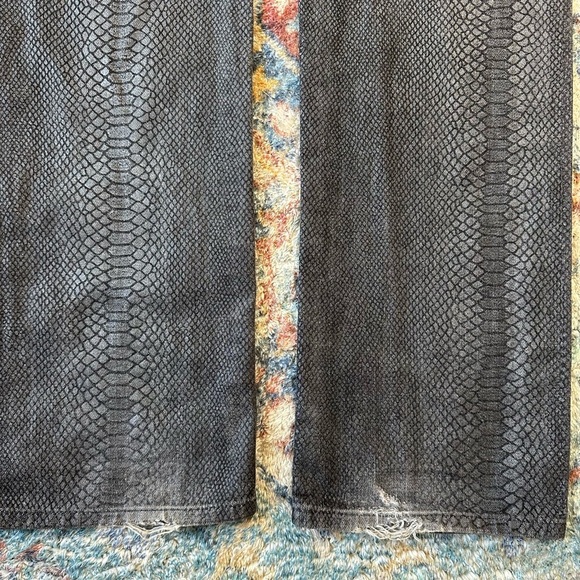 Vintage Y2K True Religion Rocco Snakeskin Pants Size 36 - Picture 6 of 8